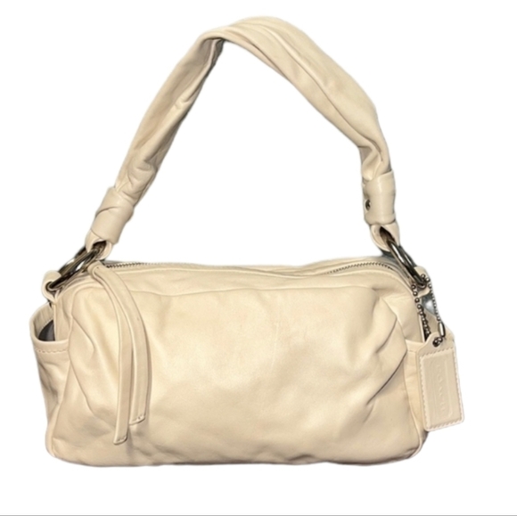 Coach Parker Off White Shoulder Bag